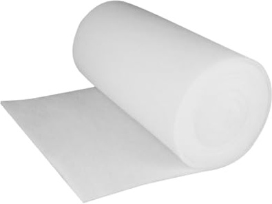 Luftventilationsfilter, 100 x 100 x 0,3 cm skärbart luftfilter, dammfilter för, värme, ventilation och luftkonditionering
