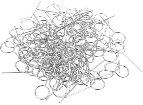 Alipis 100 Piezas Sim Ejector Pin de Acero para Teléfono Móvil Agujas para Expulsión y Extracción de Tarjetas Sim Dispositivos Inteligentes