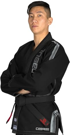 Sanabul Core Competition BJJ Gi för män | Premium brasiliansk Jiu Jitsu Gi | IBJJF tävling och träning förkrympt tyg