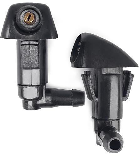 Click&Fit Windscreen Washer Nozzles Compatible with Civic 2006-2011, Accord 2003-2007, FR-V 2004-2011, Odyssey MK3 2005-2010 – Screen wash Wiper Spray Jets Replaces 76810-SDA-A11, 2-Pack