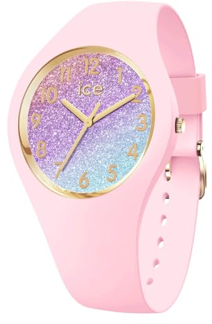 ICE-WATCH - Ice Glitter Pink Cosmic - Rosa Damenuhr mit Plastikarmband - 022569 (Small -)