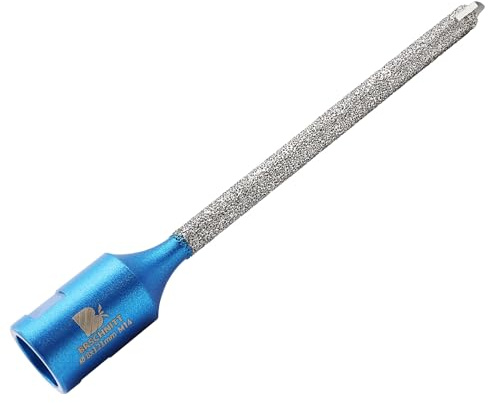 BRSCHNITT Diamant Mörtel Hakenbohrer Mit Hartmetallspitze 8 * 121mm - Diamant Fugenfräser für Mauerwerk, Mörtelentfernung, Mauerwerk, Stein, Beton.