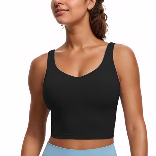 JTSONN Reggiseno Sportivo Donna Senza Ferretto Reggiseni Sportivi Imbottiture Rimovibili Top Sportivo Traspirante Intimo Sportivo per Donna Fornisce Un Buon Supporto per Allenamento,Corsa,Yoga