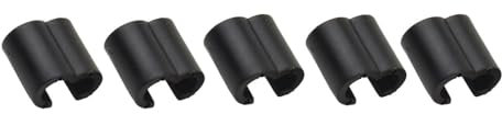 5 stücke Fahrrad Kabelführung Fahrrad Hydraulikschlauch Gehäuse Organizer Clip Klemme Schnalle Halter 4/5 mm Schalthebel Umwerfer Bremskabel(11 * 10 mm)