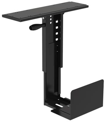 Soporte para impresora Soporte ajustable for PC debajo del escritorio y soporte for CPU, soporte de pared, carcasa for PC, soporte for CPU, soporte for PC debajo del escritorio, soporte for PC debajo