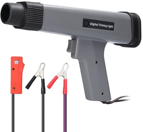 12V Professionelle Digitalanzeige Induktive Timing Licht Auto Motorrad Benzinmotor Zündung Timing Stroboskop Lampe Detektor Auto Motorrad Erkennung Diagnosewerkzeug