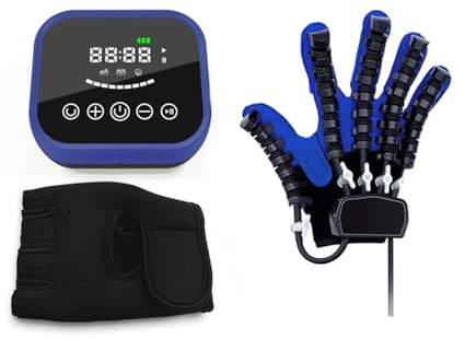 Riabilitazione della mano Robot Guanto Ictus Riabilitatore e attrezzatura for il recupero Fisioterapia for l'allenamento delle dita con empiplegia(Right hand S)