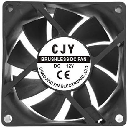 Powerful 70mm Computer Cooling Fan Game Server Heat Dissipation Computer Router CPU Cabinet Accessories Low Noise Hydraulic Bearing Fan