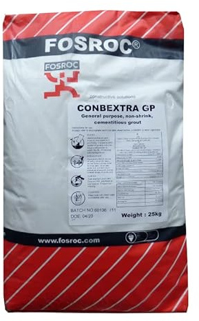Fosroc Conbextra GP Grout 25Kg Bag, Type: Grout, Color: Grey, 1171006