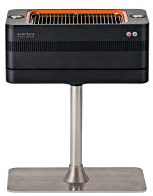 Everdure by Heston Blumenthal FUSION Ensemble de grill et de couvercle au charbon de bois de 74 cm, avec système de rôtissoire intégré breveté et allumage électrique rapide