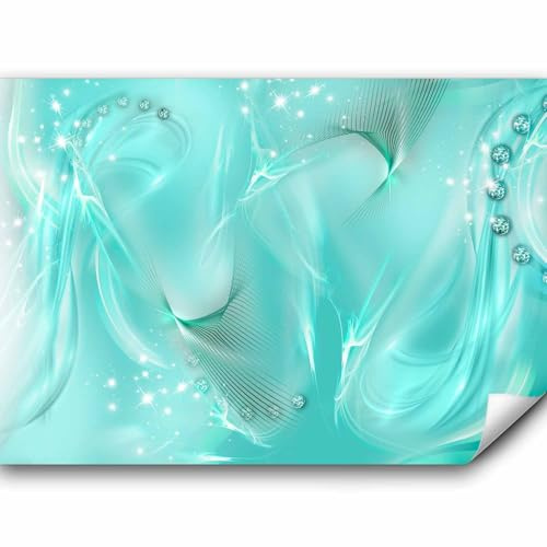 murando - Fototapete Vlies Abstrakt, 350x256 cm, Schlafzimmer, Wohnzimmer | Full HD Druck, 3D-Effekt, lichtbeständige Farben, ideal fürs Wohn- oder Schlafzimmer, schnelle Montage, lichtbeständig, edel