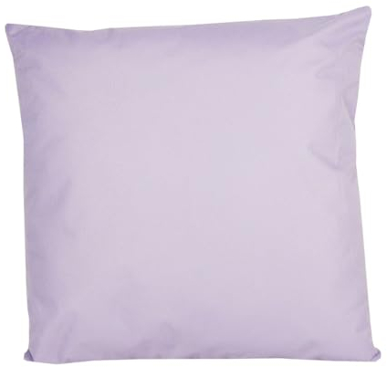 JACK 1x 45x45cm Outdoor Lounge Kissen Dekokissen inkl. Füllung Wasserabweisend Sitzkissen Garten Stuhl Lotus Effekt, Farbe:Flieder