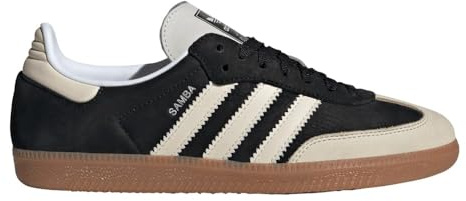 adidas Samba OG Woman (Core Black/Wonder White/Silver Metallic, 38)