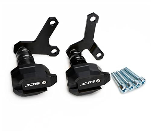 MKSZY Für Y&amaha XJ6 XJ6N XJ 6 6N Moto Teile Sturzpads Sturzpads Schutz Motorrad Fallschutz Motorschutzfolie (Color : Schwarz)