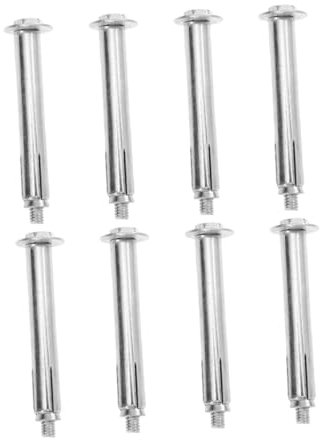 iplusmile 8piezas De Expansión Para Accesorios Para Rampas De Estacionamiento y Reductores De Anclajes De Resistente