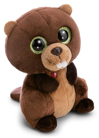 Kuscheltier GLUBSCHIS Biber Bobston 15cm - braun - Stofftier aus weichem Plüsch, niedliches Plüschtier zum Kuscheln und Spielen, für Kinder & Erwachsene, tolle Geschenkidee | 63045