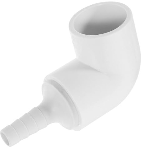 TOYANDONA Connettore Idroponico in PVC per Irrigazione e Coltivazione, Adattatore per Tubo Acqua Resistente e Sicuro, Raccordo per Impianto di Supporto Giardinaggio Outdoor