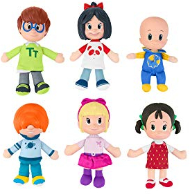 Cleo & Cuquin Pack de frères et sœurs, poupées de la Famille Telerin (Mattel FNJ33)