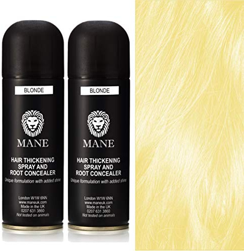 Mane Hair Thickening Spray x 2 BLONDE 200 ml direct from the manufacturer