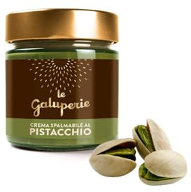 Galup Crème à Tartiner au Goût de Pistache, Crème Artisanale à Base de Pistaches de Sicile - 200g