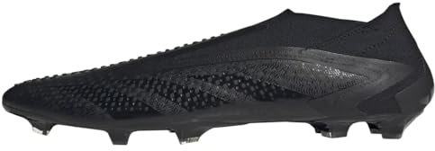 adidas Predator Accuracy+ Firm Ground Cleats (us_Footwear_Size_System, Adult, Men, Numeric, Medium, Numeric_7) Black/Black/White