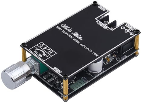 Amplificatore HiFi Bluetooth 5.1, Scheda Amplificatore Audio ZK-1001B 100W mini TWS mono Modulo Bluetooth Audio con ingresso BT/AUX/USB, DC 7-24V kit altoparlante fai da te
