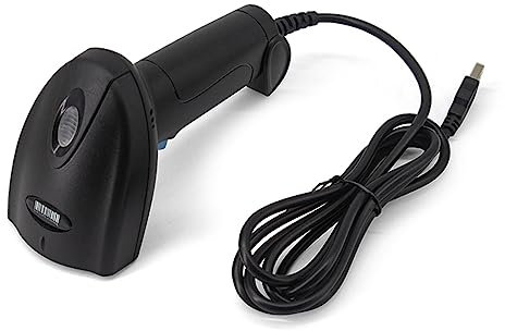 2,4 G Wireless, Supporto per Scanner di Codici a Barre Connessione 2 in 1, Codici a Barre 1D Standard Facili Leggere, velocità Rapida per Supermercato, Negozio Al Dettaglio, Magazzino, Collezione