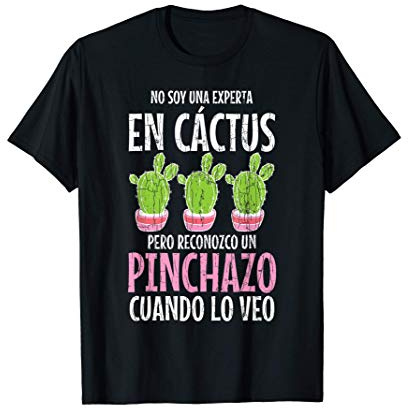 Cita divertida Planta de Cactus Amante de la Planta de Camiseta