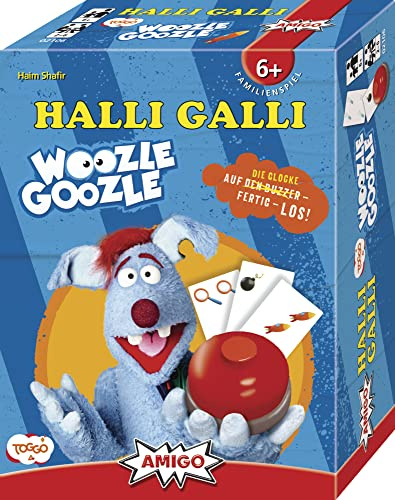 Amigo Spiel + Freizeit 02106 - Halli Galli Woozle Goozle, Blau, Grün, Gelb