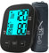 PANACARE Oberarm Blutdruckmessgeräte, 3.5“ Großes Display mit Hintergrundbeleuchtung | Arrhythmie-Erinnerung | 2Users&198Daten | Oberarmumfänge von 22-42 cm, Automatische Blutdruckmonitor, Weiß