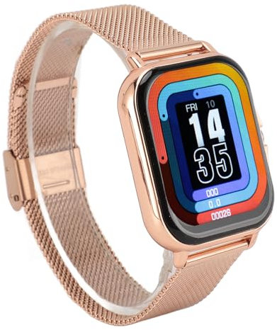 Annadue Orologio Fitness Tracker, Smartwatch Sportivo con Touch Screen Completo da 1,69 Pollici, 12 modalità Sport, Orologio Sanitario per Donne e Uomini con Sveglia, Cronometro, Timer,