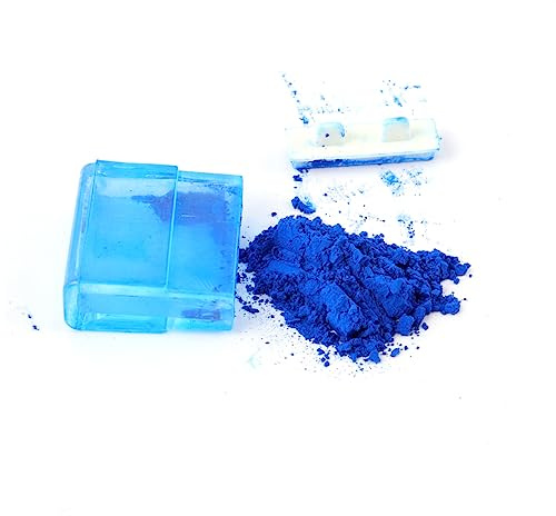 HOODANCOS 10 Stück Blaues Nähpulver Kreide zum Nähen Einfach Anzuwenden Keine Flecken der Hand Geeignet für Selbstgemacht Herstellung und Professionelle Kleidung