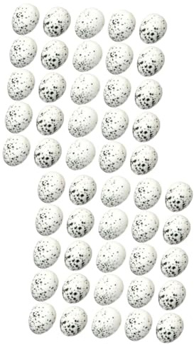 SHINEOFI 2 Sätze Schäumt Ei Easter Egg Decoration Easter Decoration Kalanchoe Wiederverwendbare Ostereier Babyspielzeug Spielzeugeier Kinderspielzeug DIY Vogelei Basteln Schaum 40 Stück * 2