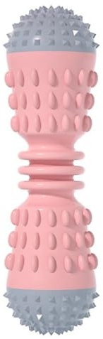 DONGKER Hunde-Zahnbürste, Quietschen Kauspielzeug für Hund, 16x4 cm, TPR Kauen Knochen Spielzeug für Mittelgroße und Kleine Hunde, Tägliches Spiel, Interaktives Training