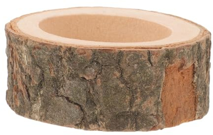 WEKAMOS Bol Naturel pour Nourriture et Eau pour Hamster Nain Chinchilla Lapin et Petits Rongeurs Résistant Mastication Petite avec Légère Tolérance Dimensionnelle