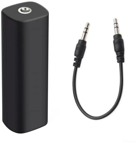 3,5 mm AUX-Audio-Isolator, 1 Stück, Erdungsschleife, Rauschunterdrückungsfilter für klaren Auto-Stereo-Sound, kompaktes ABS-Design, einfache Installation für Auto-Audio-Systeme