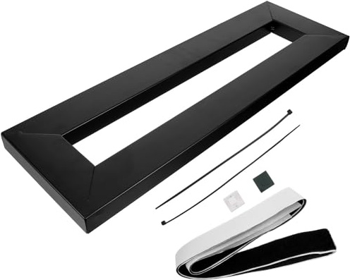 LIGHTAOTAO Leichtes Gitarrenpedalboard aus Legierung mit Langlebige Gitarrenpedalhalterung für Auftritte und Aufnahmestudios Tragbares Effektpedalboard