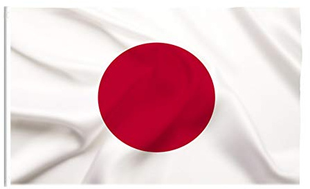 90x150cm Grand Drapeau Grande Japon Drapeau Bannière Polyester Imprimé Drapeau National Du Japon Avec Brass Oillets