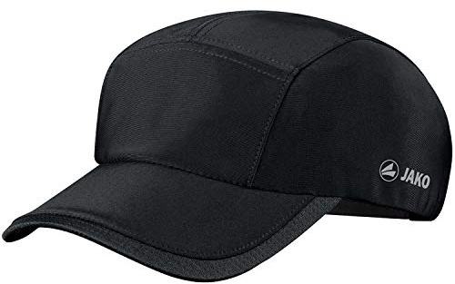 JAKO Unisex Funktionscap, Schwarz, L-XL