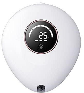 SWHC Dispensador Jabon Baño Automatico, Dispensador Jabon Baño 400 ml, Dispensador Jabon Cocina sin Contacto, Dosificador Jabon Baño 4 Niveles Ajustables Grado IPX4 a Prueba de Agua