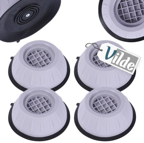Vilde Amortiguador de vibraciones para lavadora, 4 unidades.