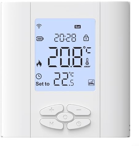 Smart Thermostat, für ZigBee Tuya Digitale Raumthermostate Wasser Gas Boiler Batterie Power Temperaturregler
