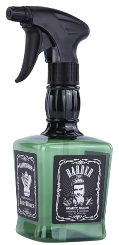 VAIN 650ml Continuous Mist Spray Bottle for Plants, Hair, Cleaning, Water Bottle Sprayer for Hair Salon Plants Cleaning Barber Face Moist Hairdressing ironing Gardening and Plant Pet (Green)