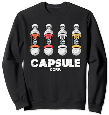 Capsule Corp pour Geek et Otaku fan d'Animé et de Manga 90s Sweatshirt