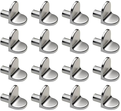 16 Stück 5mm regalhalterung,Einlegeboden Halter,Einlegeboden Halter Für Möbelträger,Regalbodenträger,Bodenträger Regalbodenhalter,für Einlegeböden,Möbel Schränke