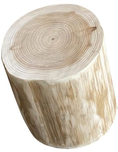 BESPORTBLE Baumstumpfhocker Aus Holz Kleiner Hocker Für Draußen Holzhocker Als Tritthocker Kleinkindhocker Kleiner Holzhocker Für Schuhwechsel Oder Dekoration