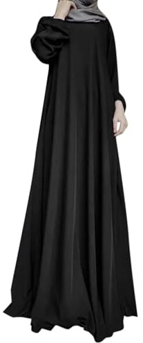 Abaya Damen Baumwolle Set Elegant Muslimische Kleidung Abaya-Set Große Größe Für Frauen Gebetskleidung Gebetskleid Islam Lang Hijab-Kleid mit Kopftuch Frühling Burka Muslim Sommer