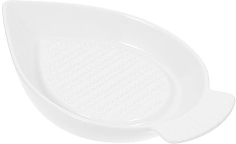 HOLIDYOYO Rallador de Jengibre de Cerámica Resistente Desgaste Multifuncional y Utensilio de Cocina Ergonómico Preparaciones Diarias