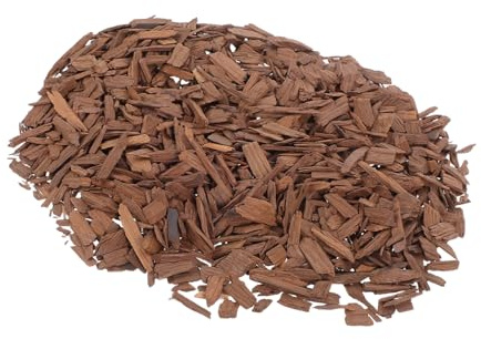 VICASKY Trucioli di Rovere Francese Tostati Leggeri 100 G, Scaglie di Invecchiamento Whisky per Vinificazione Fai da Te, Migliorano Aroma e Gusto del Vino Rosso, per Affumicatura Barbecue Carne