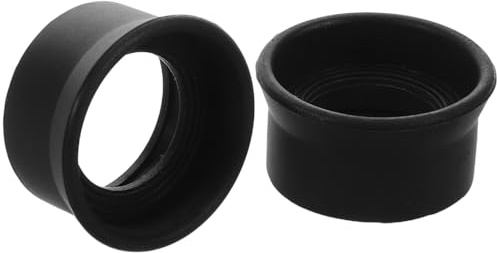 OATIPHO 2Pack Rubber Eyecups Replacement Eyepiece Covers | Microscope Binocular And Telescope Use, Soft Eye Guards, Anti Glare Design, Viewing Accessory
